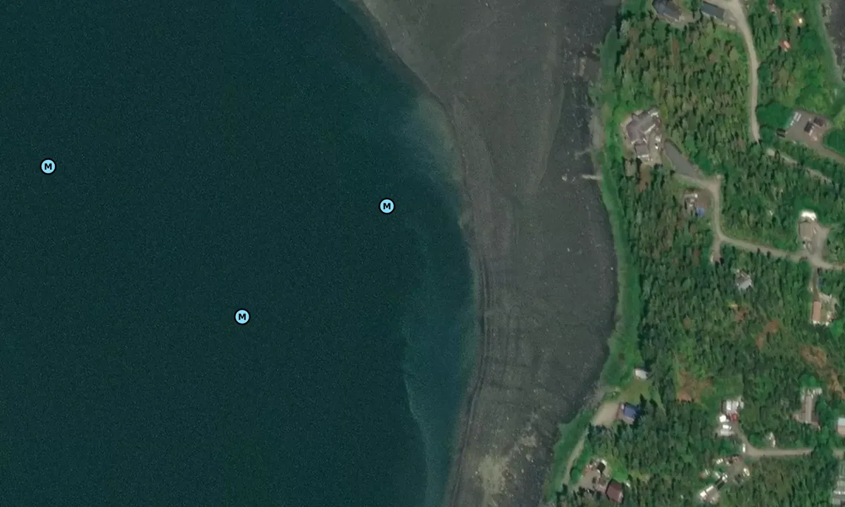 Satelite image of Papkes Landing