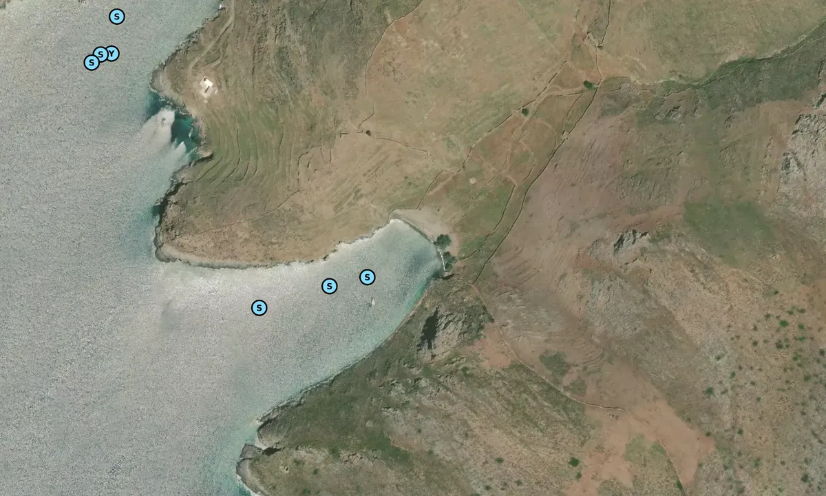 Satelite image of Παραλία Kysys