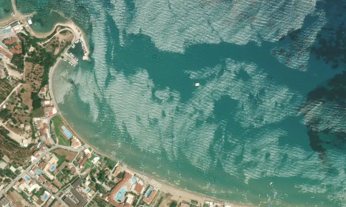 Flyfoto av Paralia Tsilivi