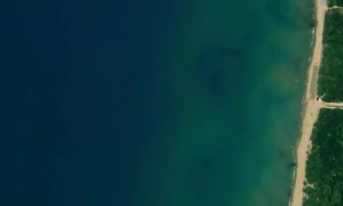 Satelite image of Parco Costiero di Rimigliano
