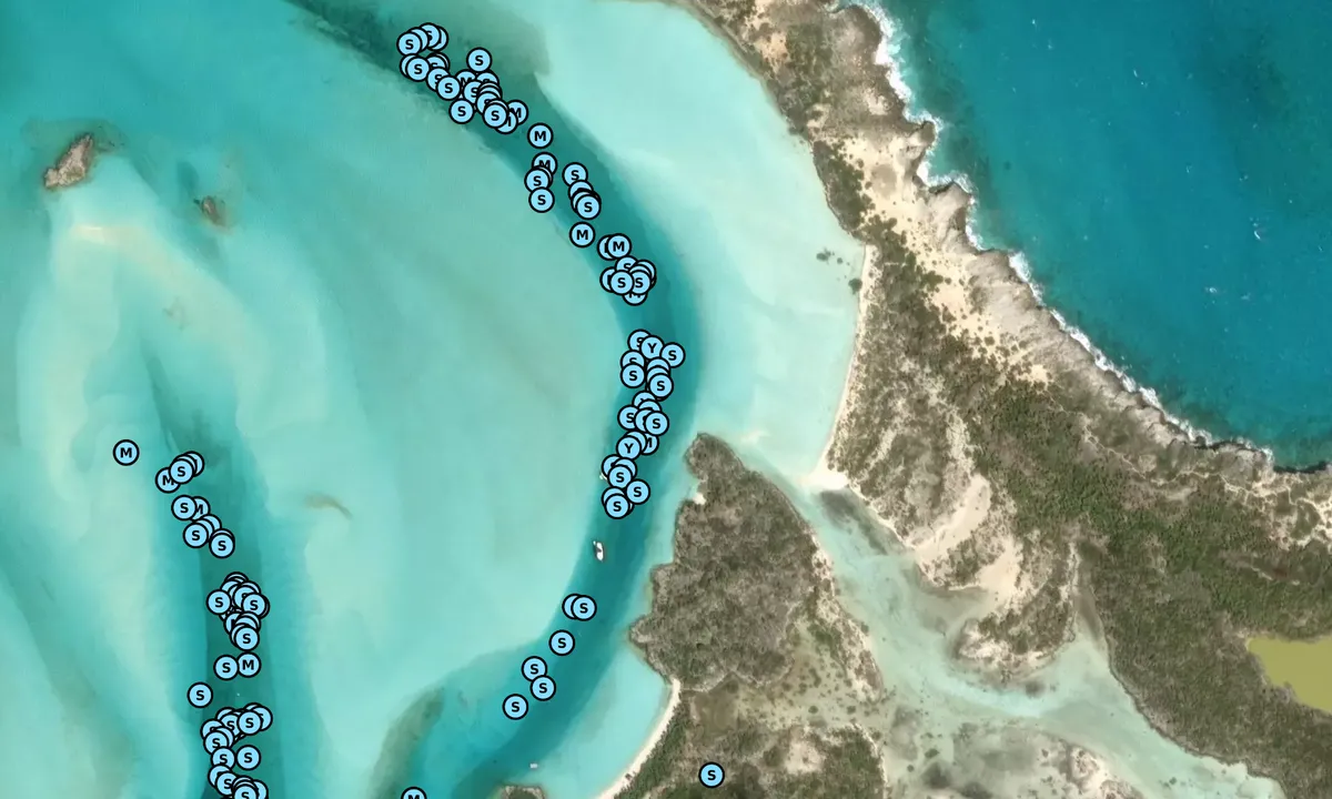 Satelite image of Park Mooring Balls