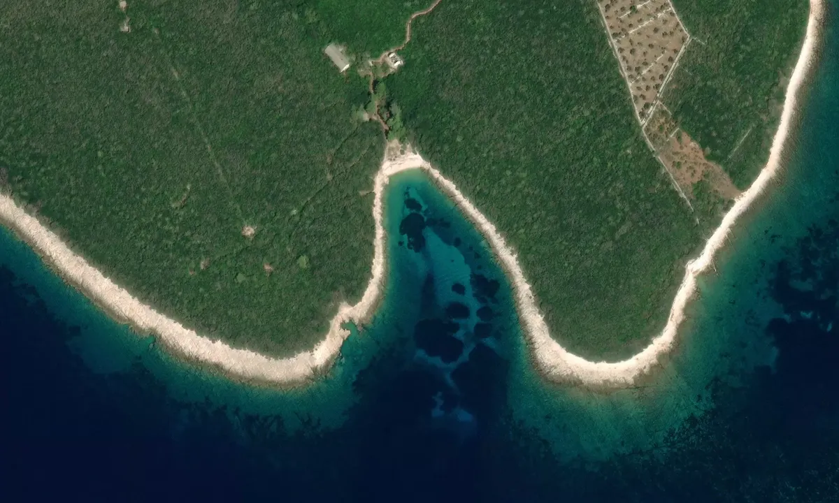 Satelite image of Parknu Beach