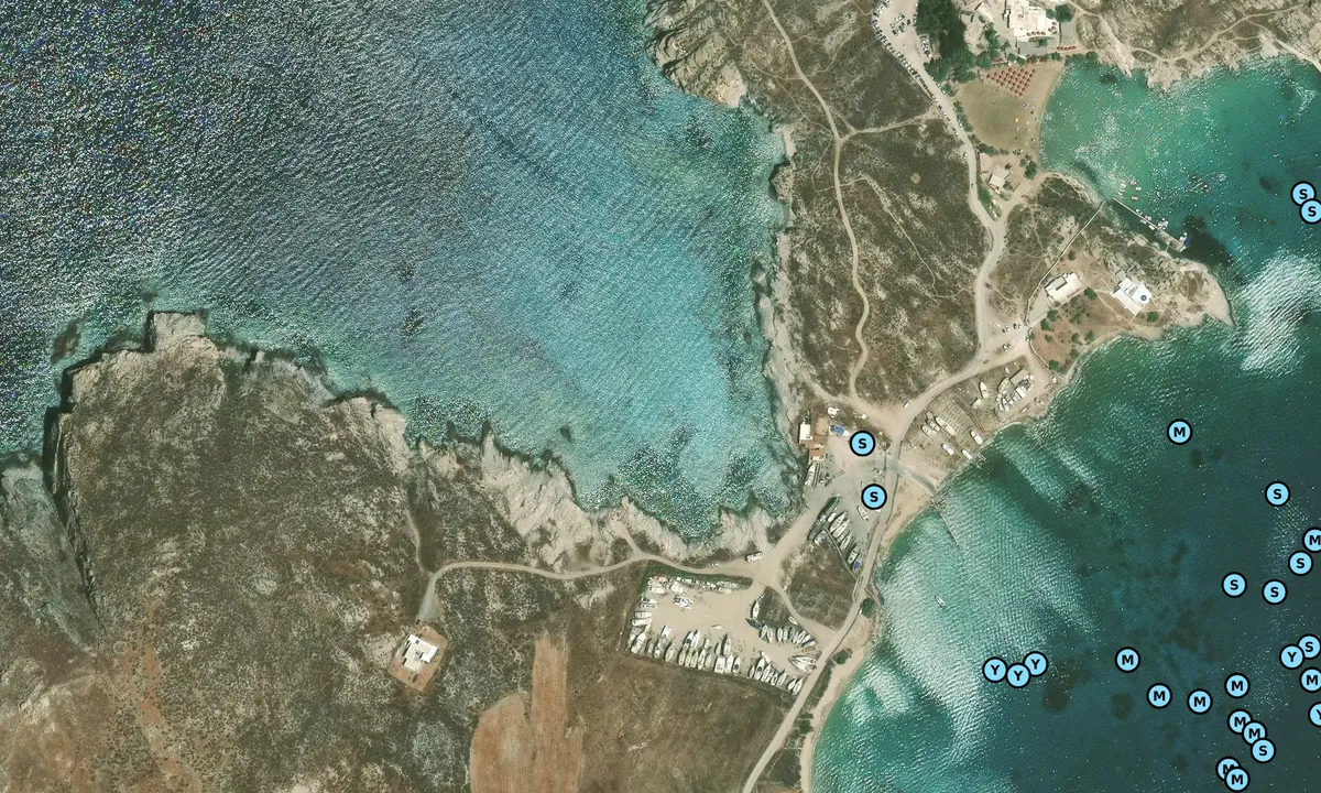 Satelite image of Paros Park (SW)