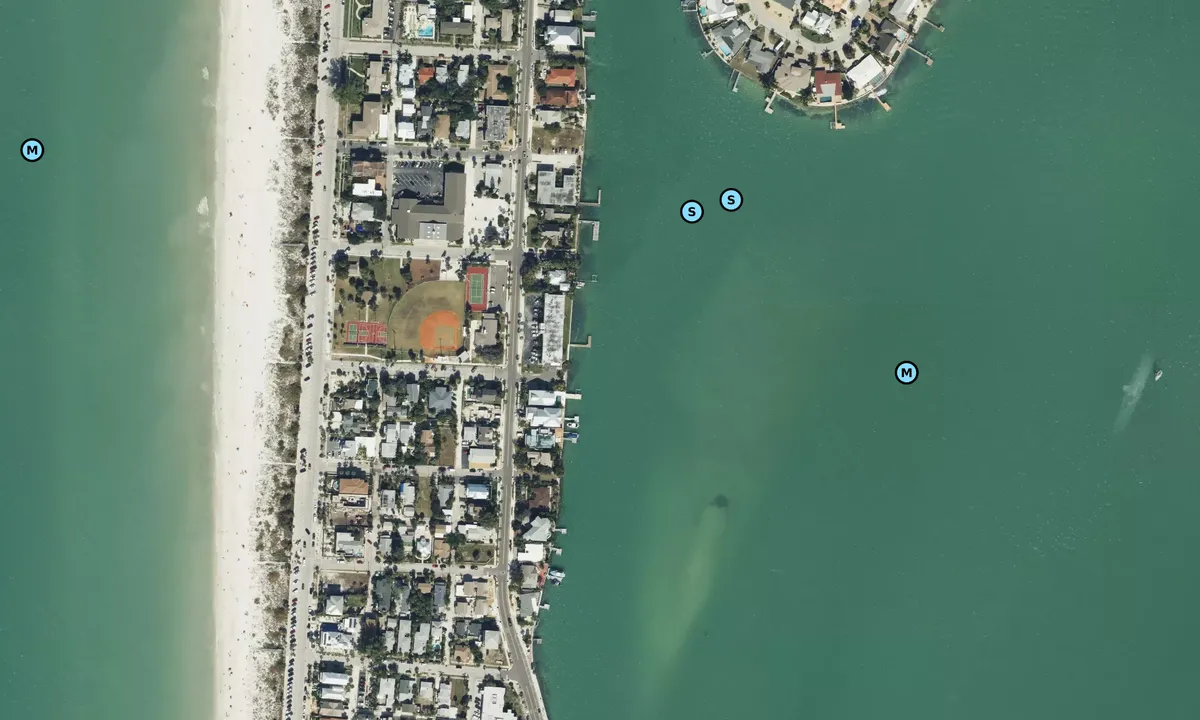 Satelite image of Pass-a-Grille