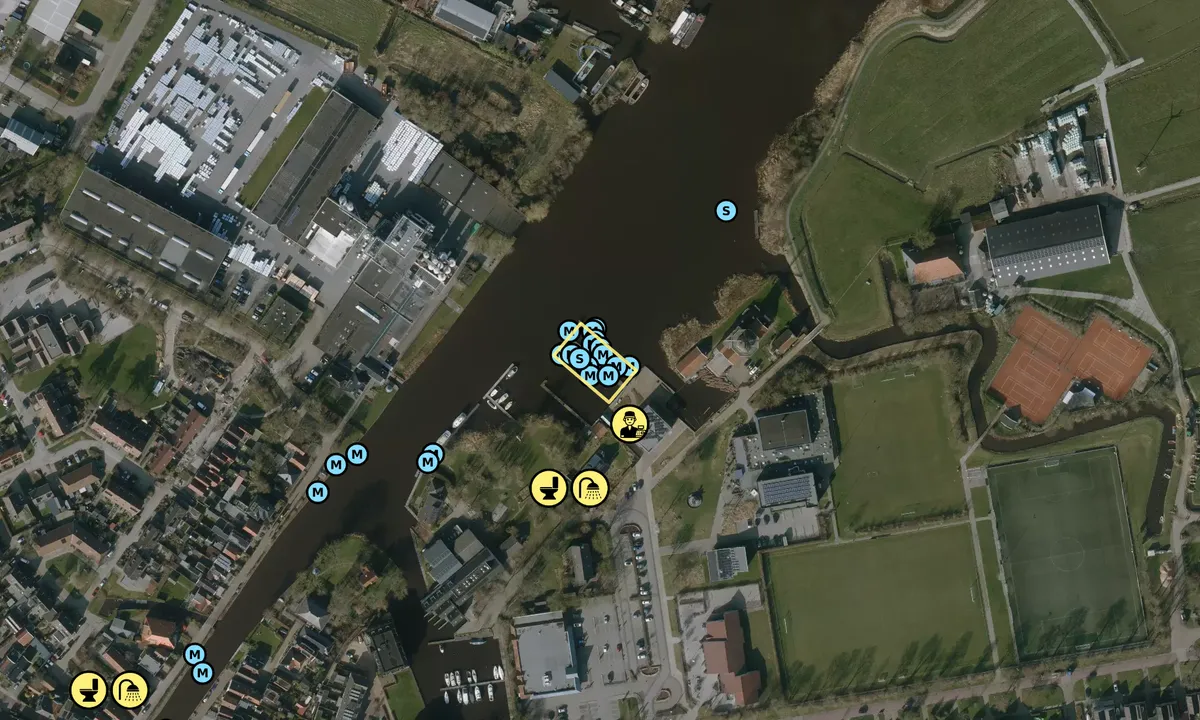 Satelite image of Passantenhaven IJlst