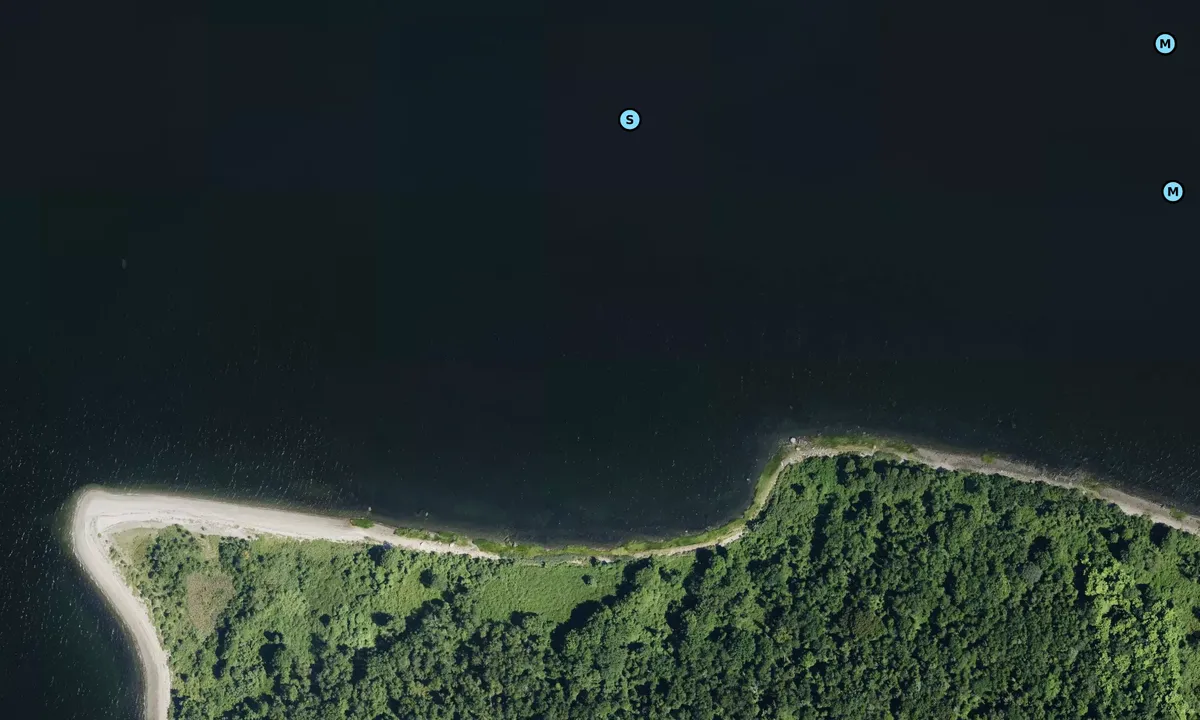 Satelite image of Patience Island North