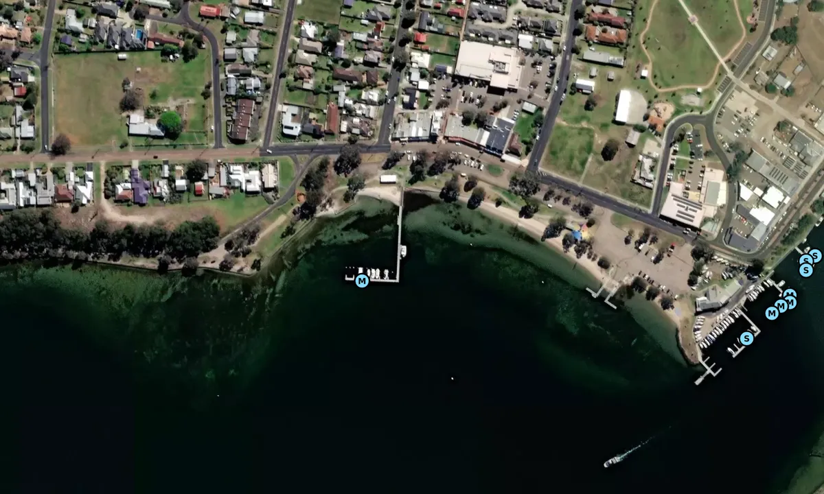 Satelite image of Paynesville