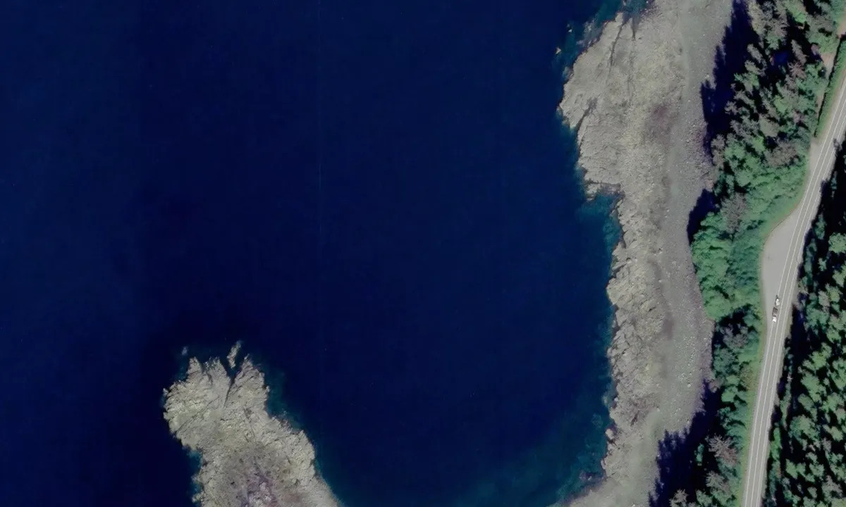 Satelite image of Pearl Harbor
