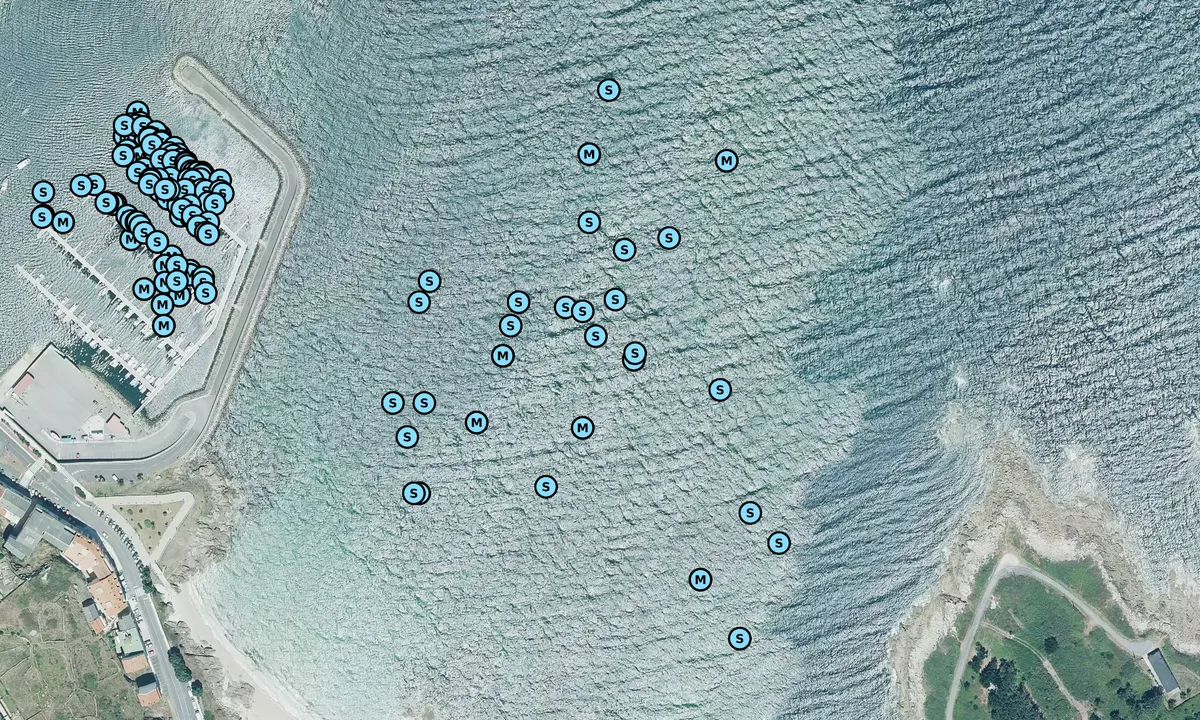 Satelite image of Pedra de Garza