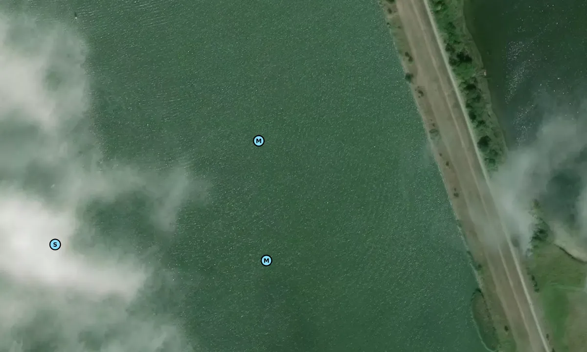 Satelite image of Peenemunde