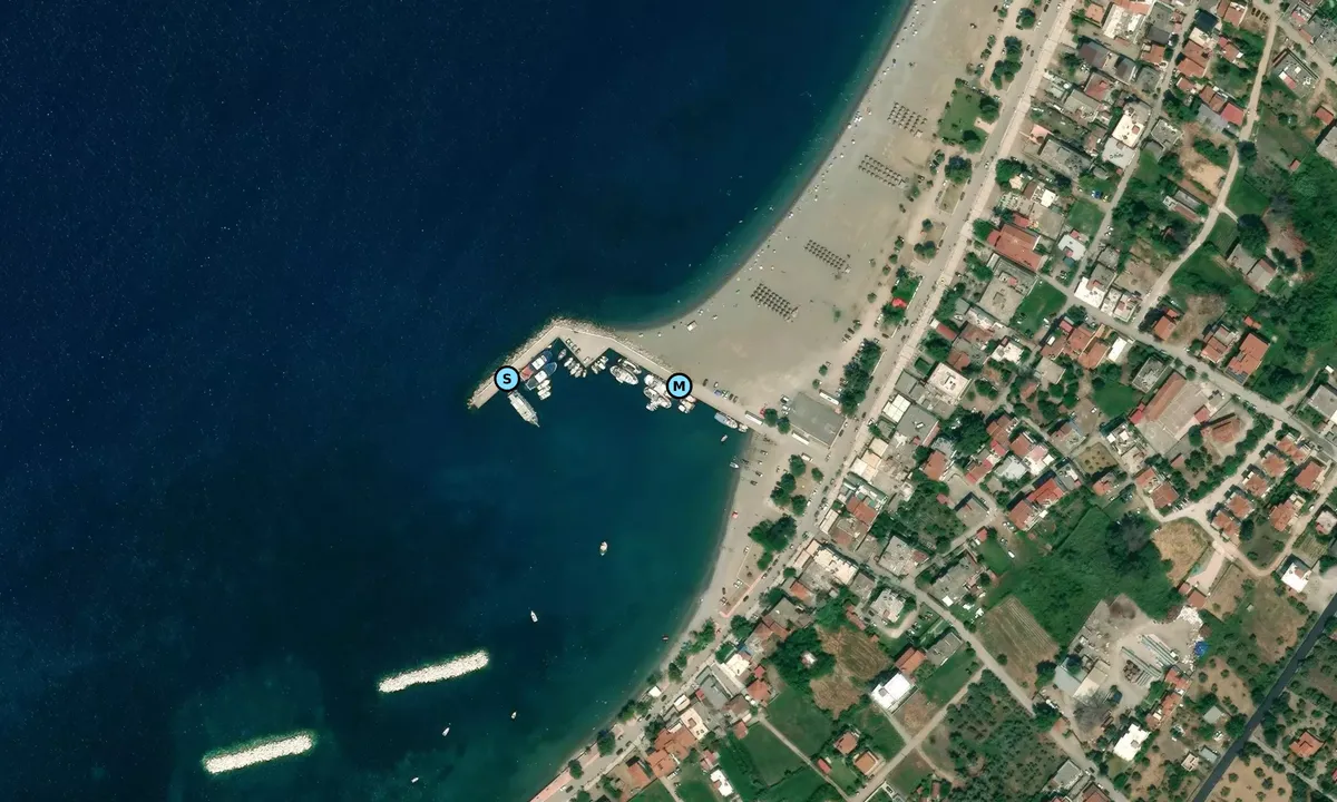Satelite image of Pefki