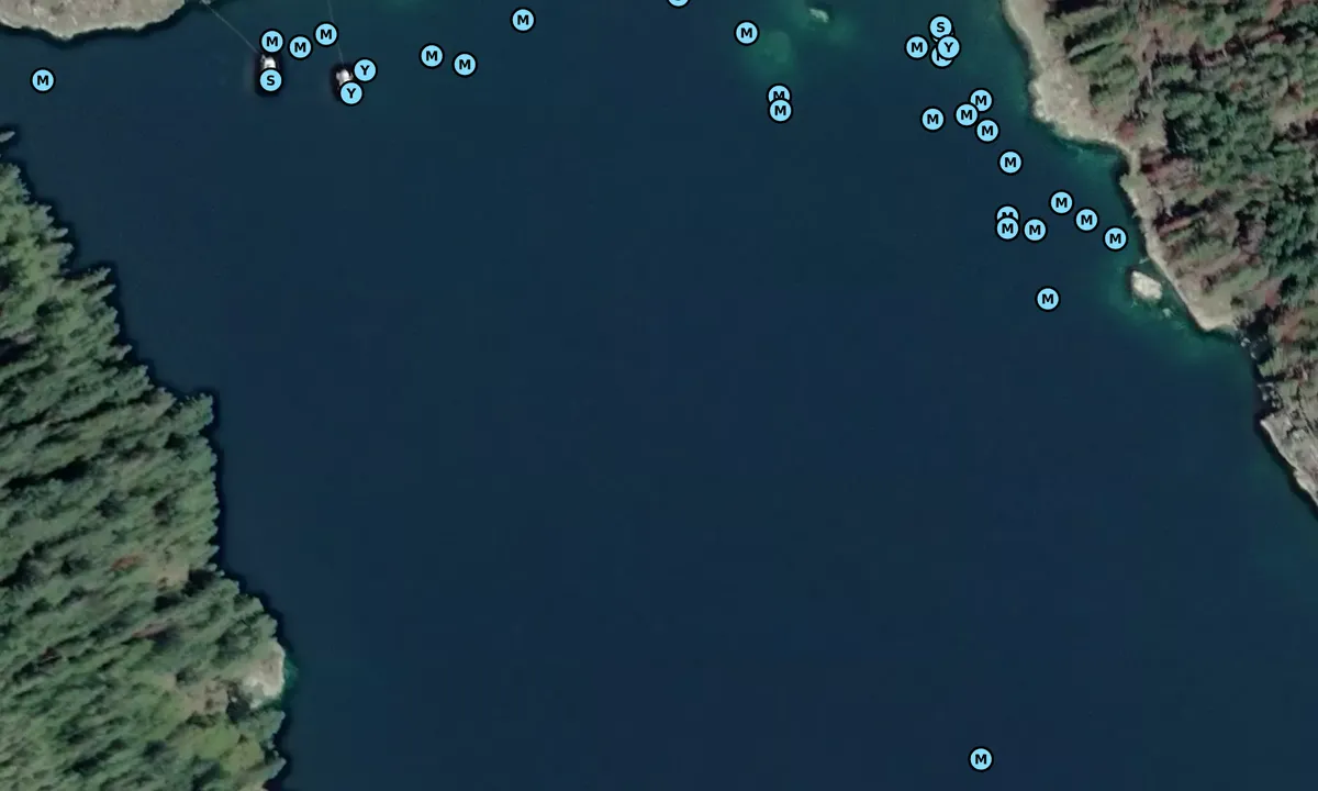 Satelite image of Pendrell Sound