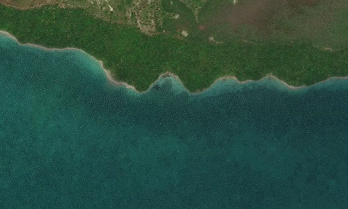 Flyfoto av Pensacola Cay South