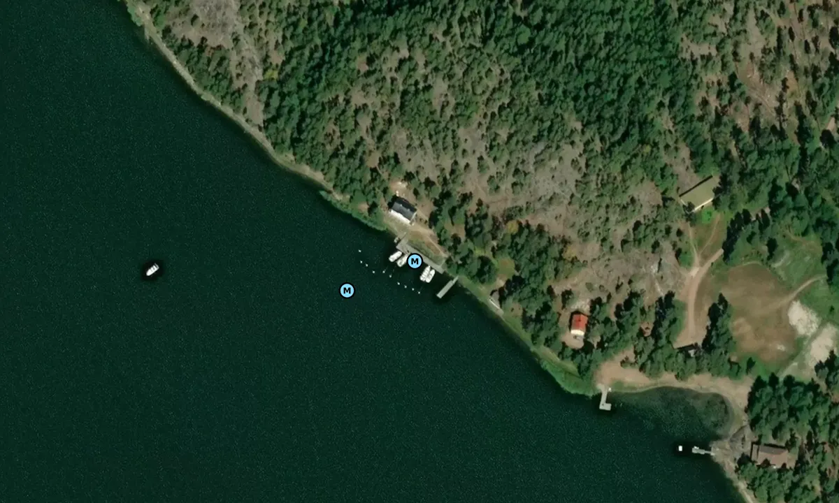 Satelite image of Pensar syd