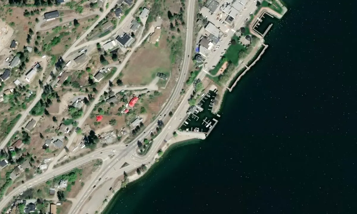 Satelite image of Pentowna Marina