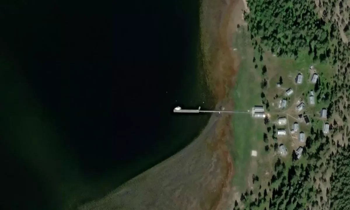 Satelite image of Per-Stålsviken Vargön - Piteå