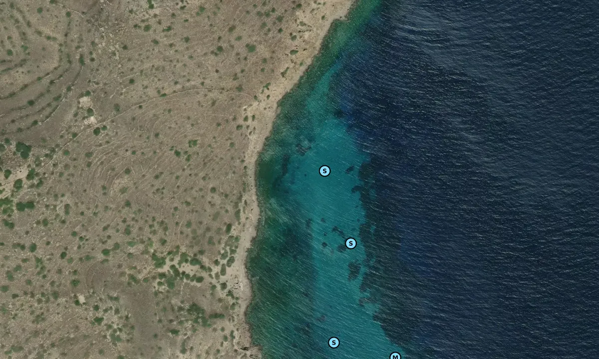 Satelite image of Pergousa