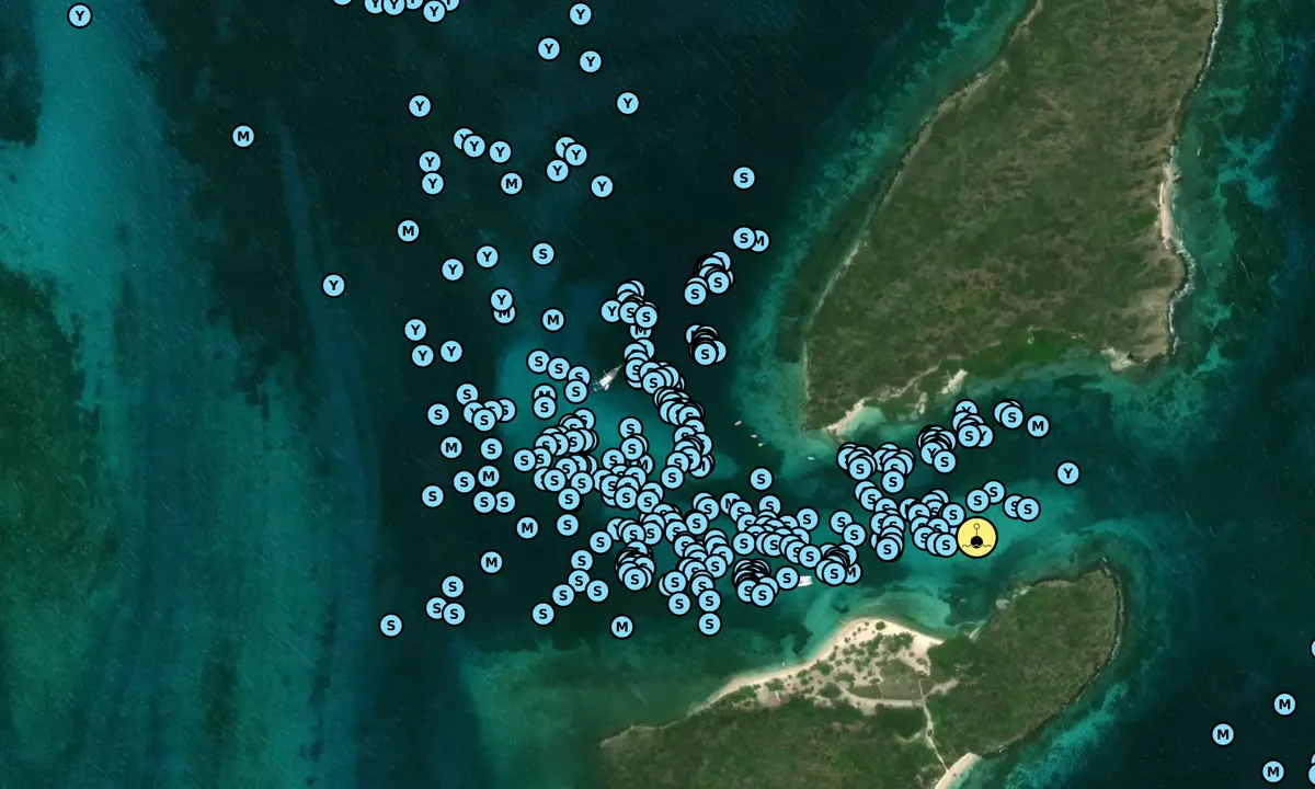 Satelite image of Petit Bateau