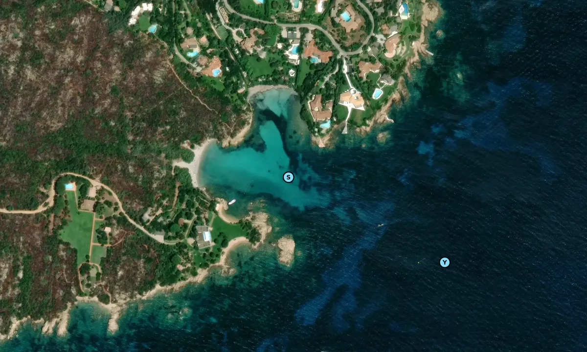 Satelite image of Piccolo Romazzino