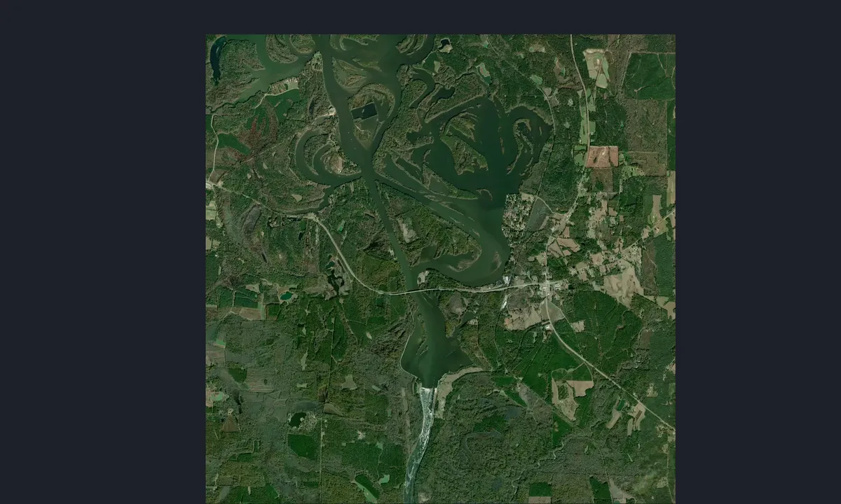 Flyfoto av Pickensville - 1