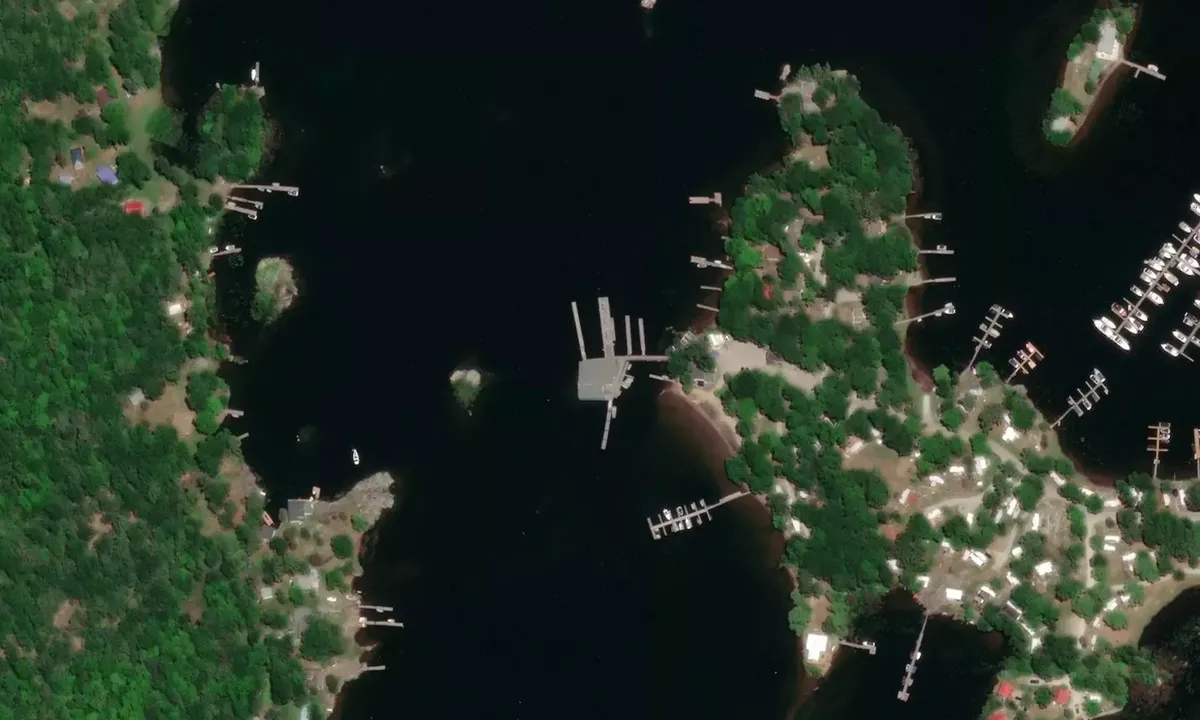 Satelite image of Picnic Island Resort