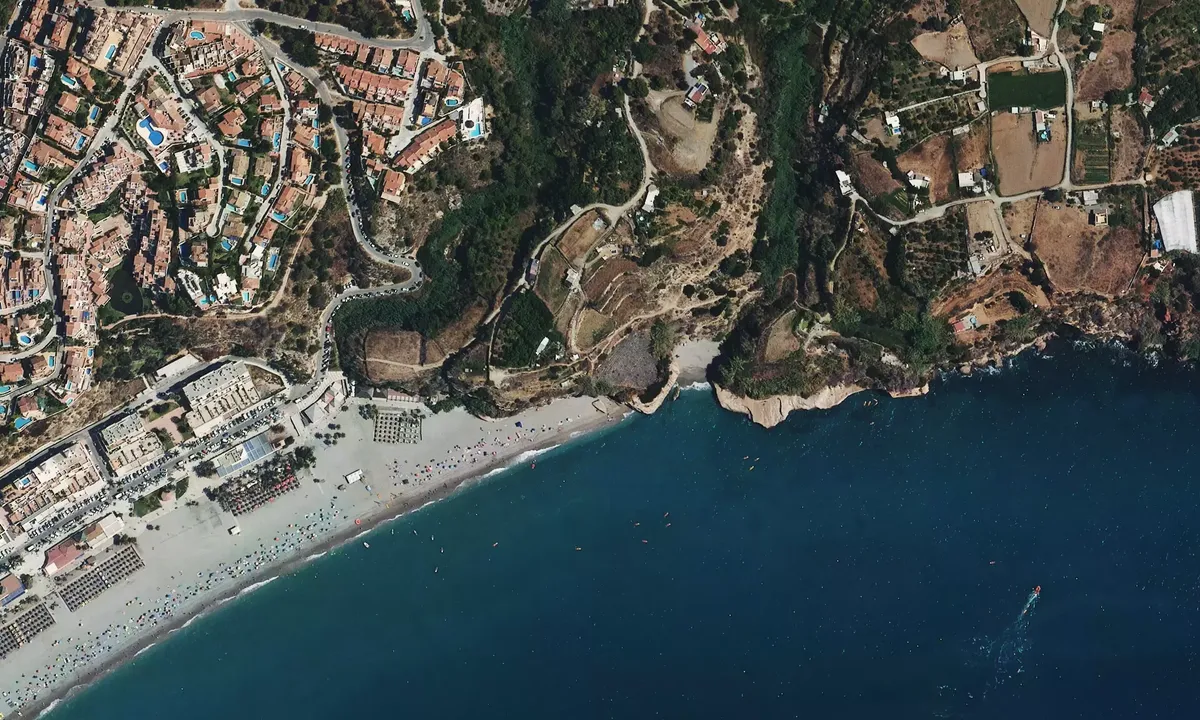 Satelite image of Piedra Tarzan