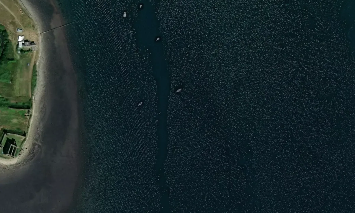 Flyfoto av Piel Island 1