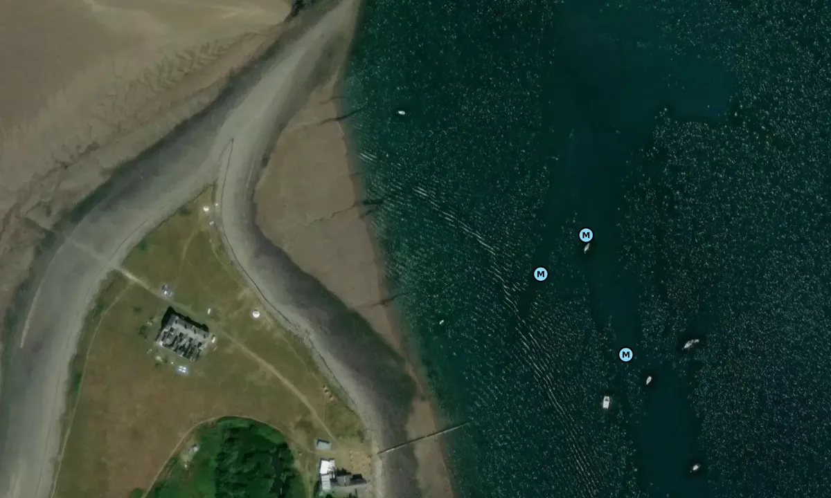 Satelite image of Piel Island