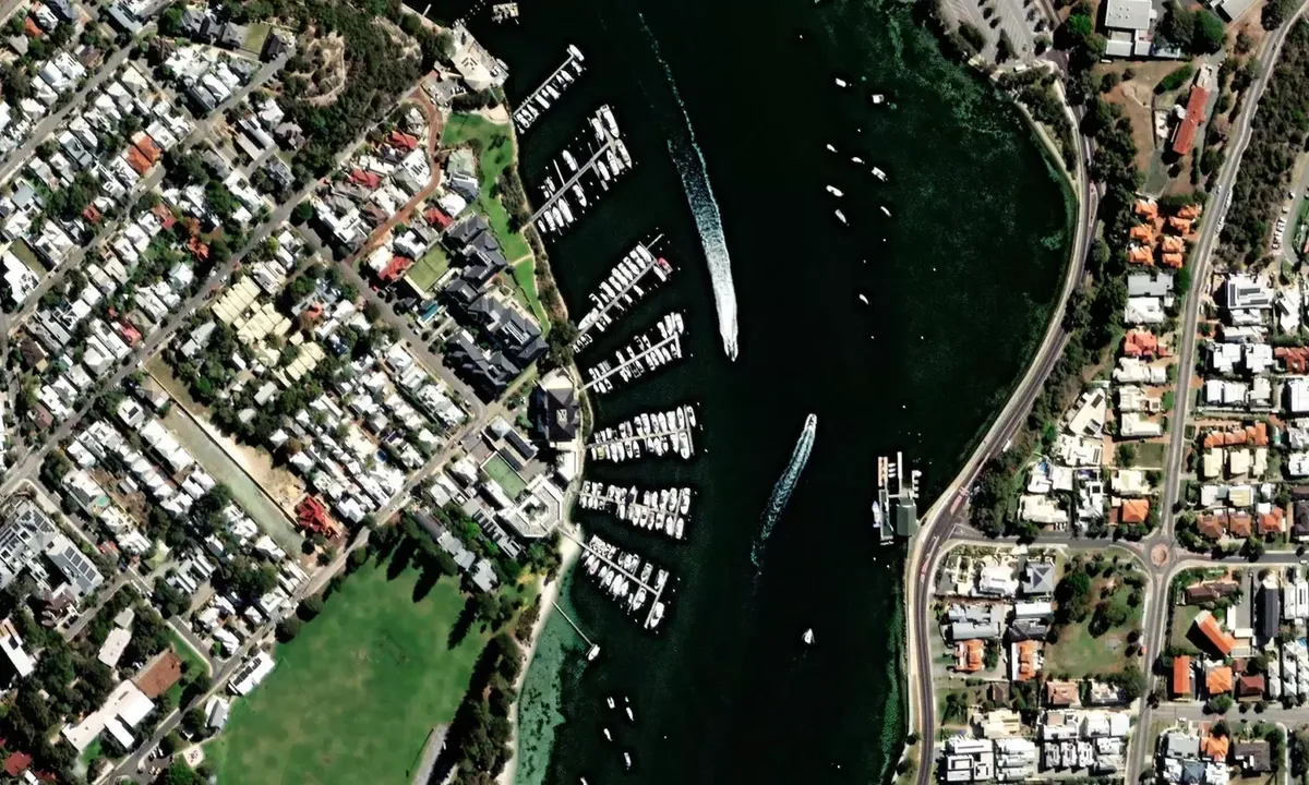 Satelite image of Pier 21 Marina