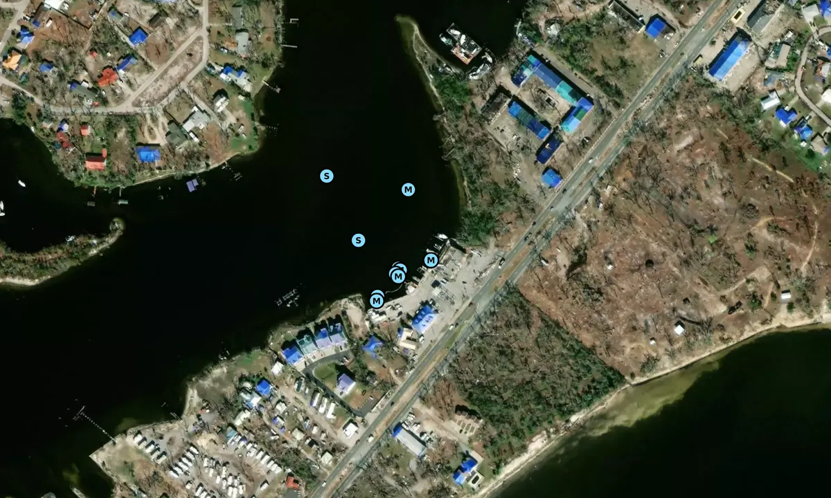 Satelite image of Pier 98 Marina