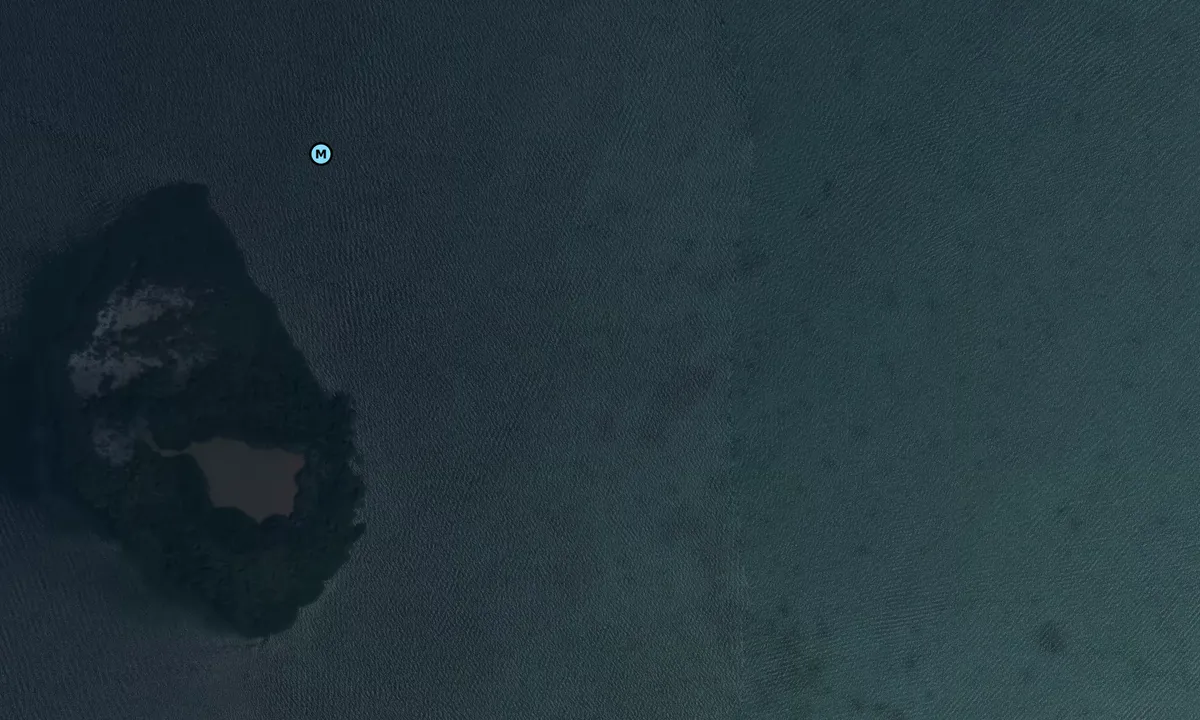 Satelite image of Pigeon Key