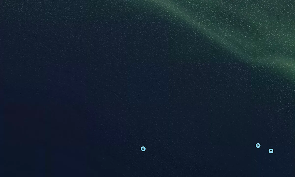 Satelite image of Pilgrim Beach
