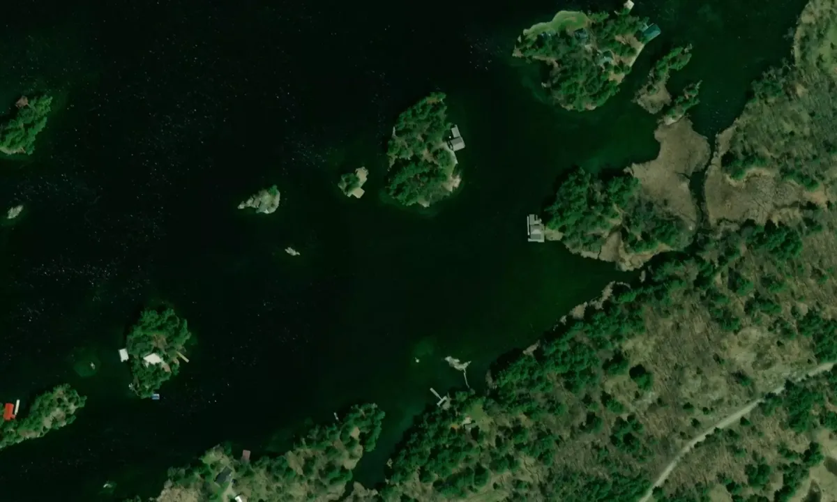 Flyfoto av Pine Island 2