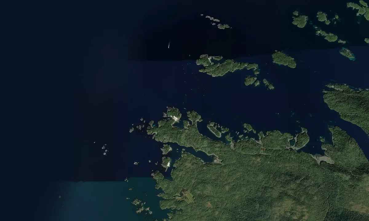 Flyfoto av Pirate Cove