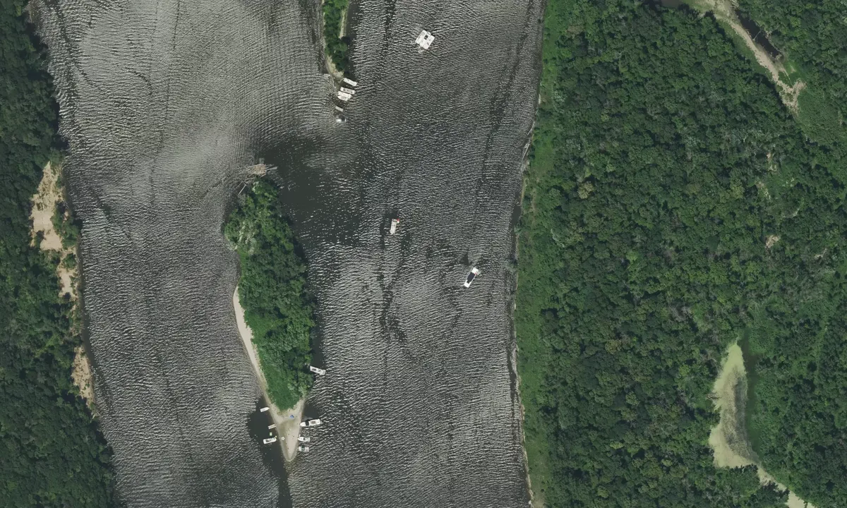 Satelite image of Pirates Cove - Inver Grove Heights