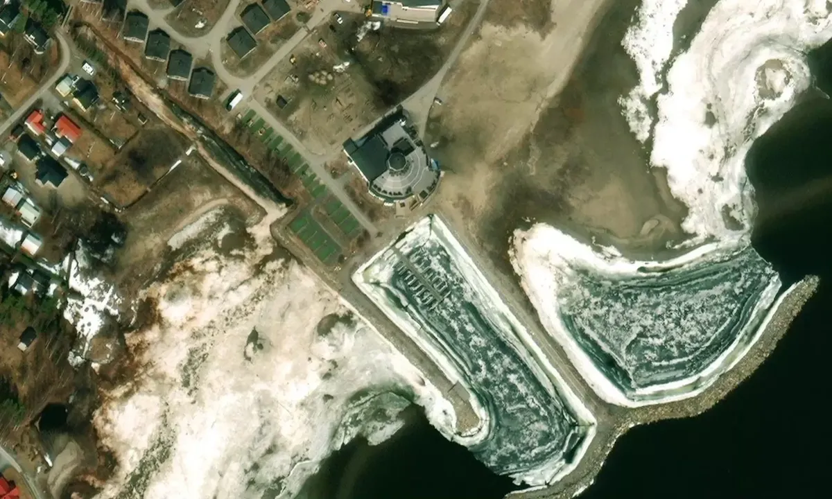 Satelite image of Pite Havsbad