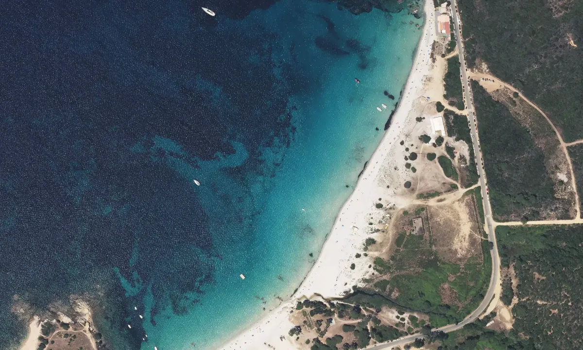Flyfoto av Plage d'argent