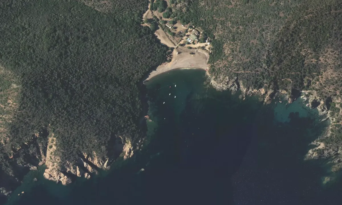 Flyfoto av Plage de Gradelle