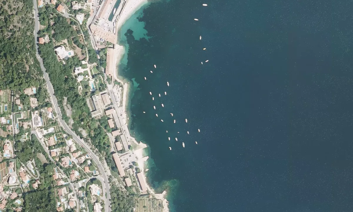 Flyfoto av Plage De La Darse