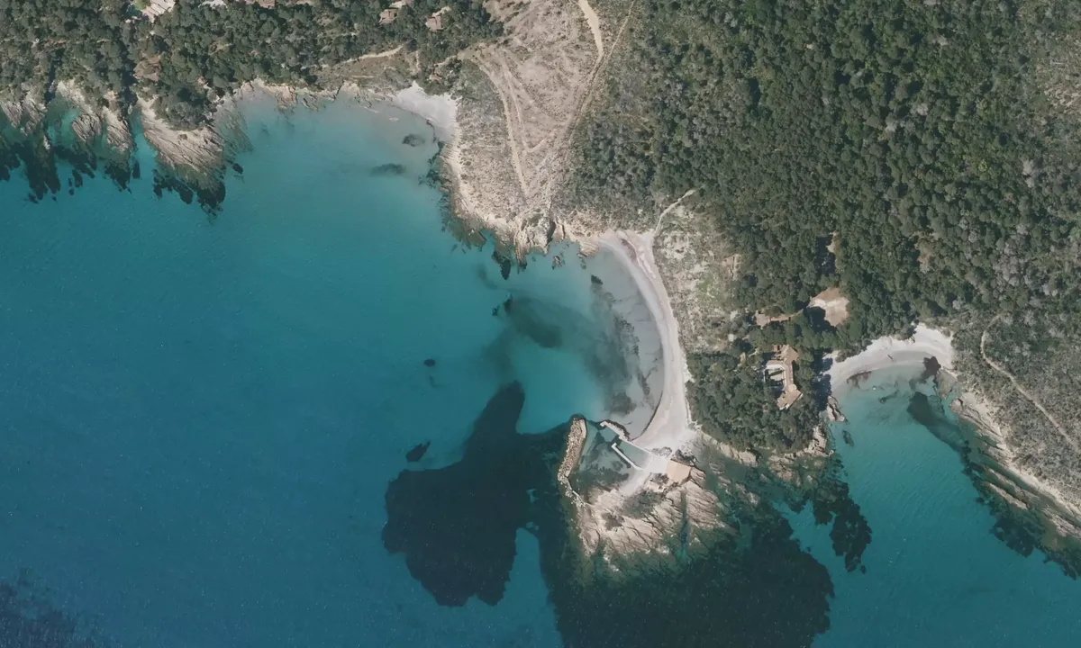 Flyfoto av Plage de la Galère
