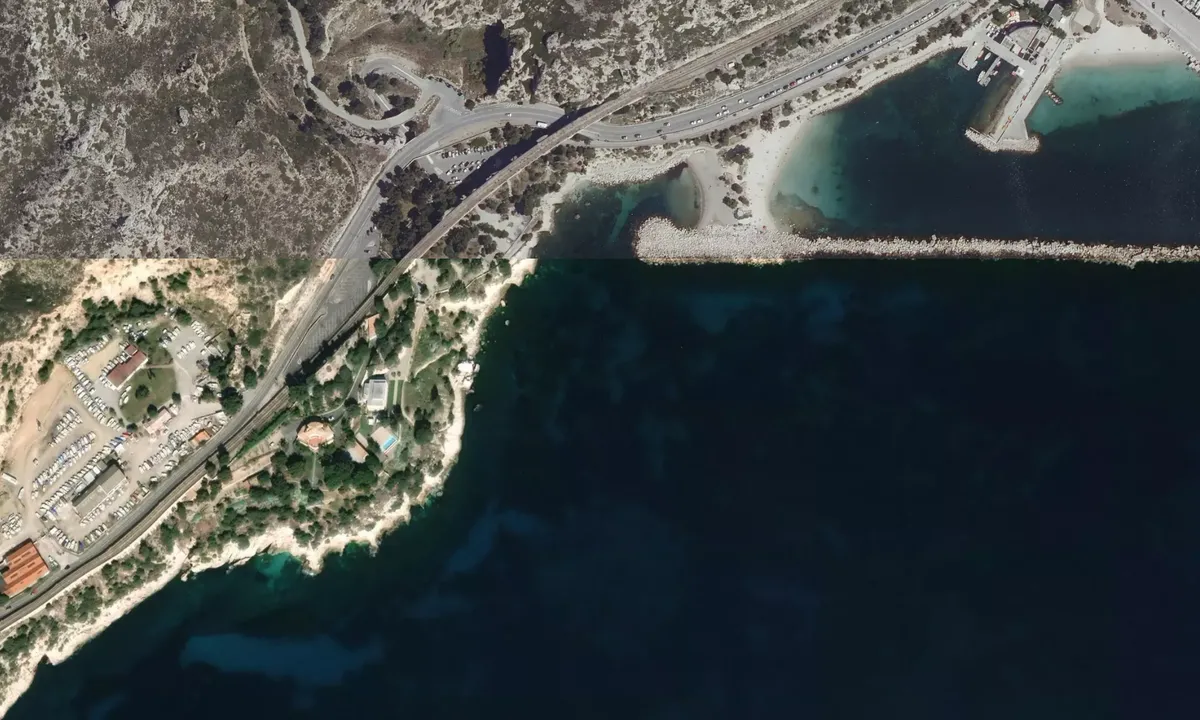 Flyfoto av Plage de L'Estaque