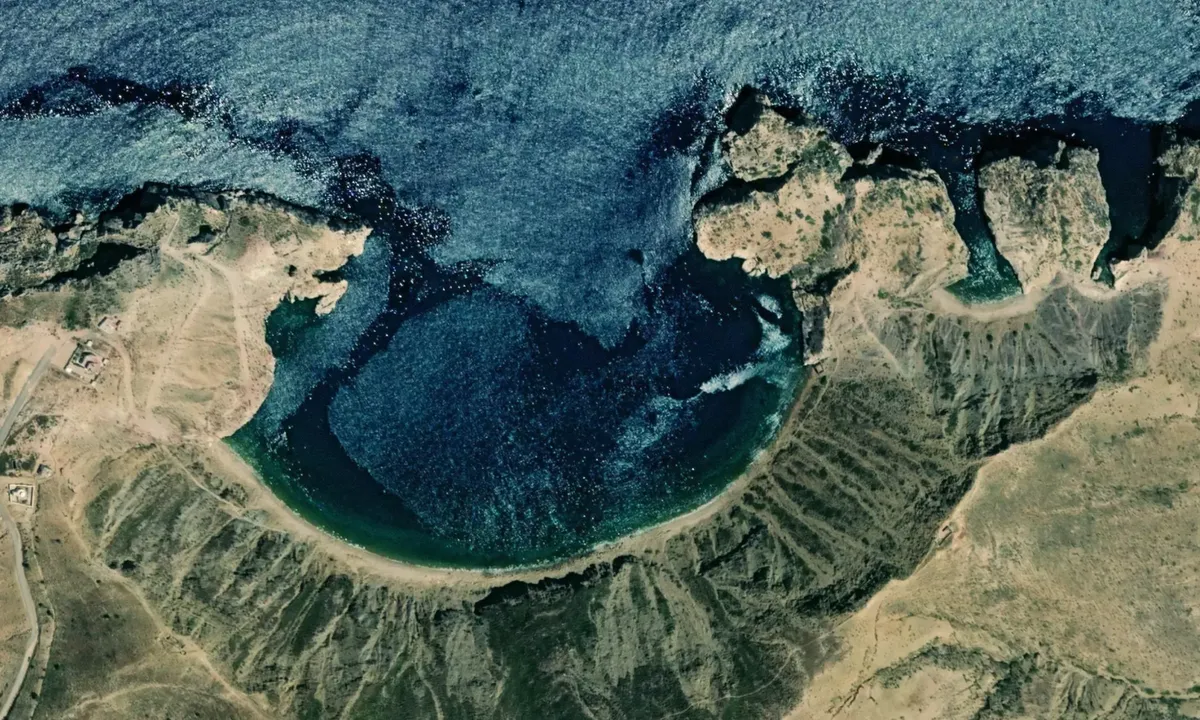 Flyfoto av Plage de Maresdar