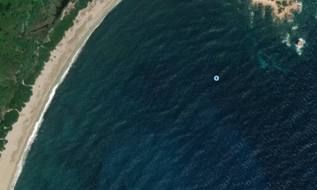 Satelite image of Plage de Murtas