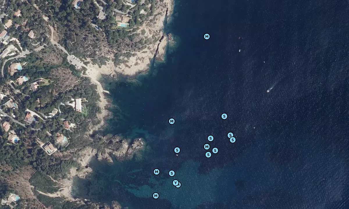 Satelite image of Plage de Portofino