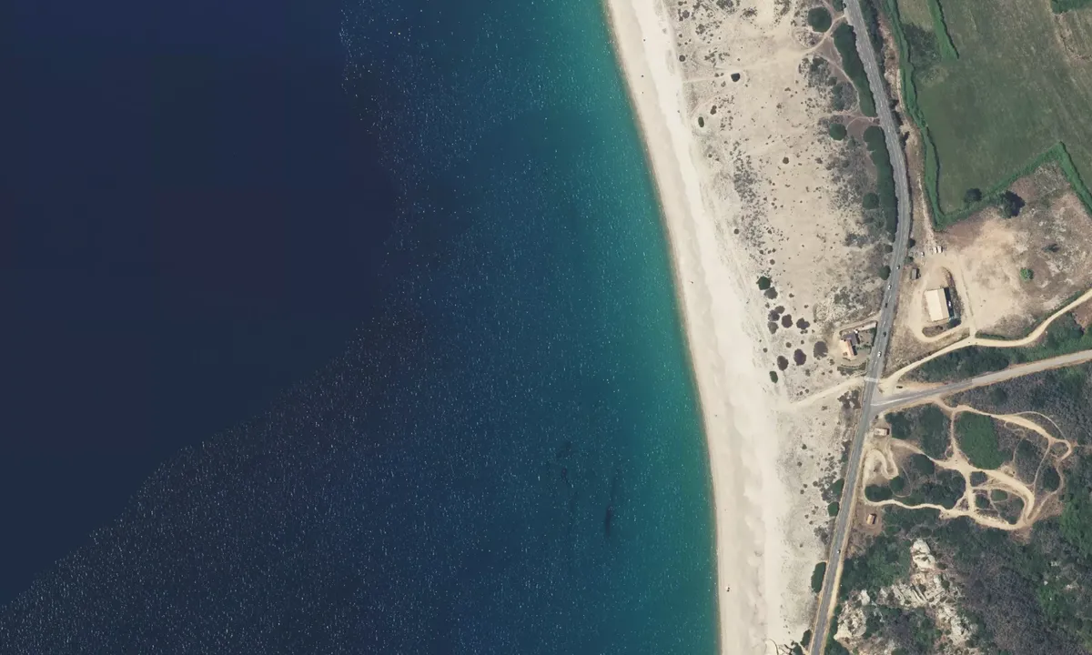 Flyfoto av Plage du Liamone