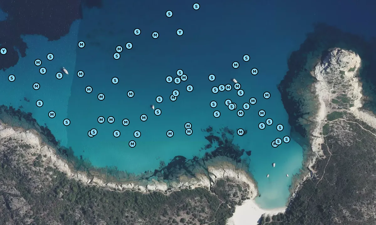 Satelite image of Plage du petit Lotu