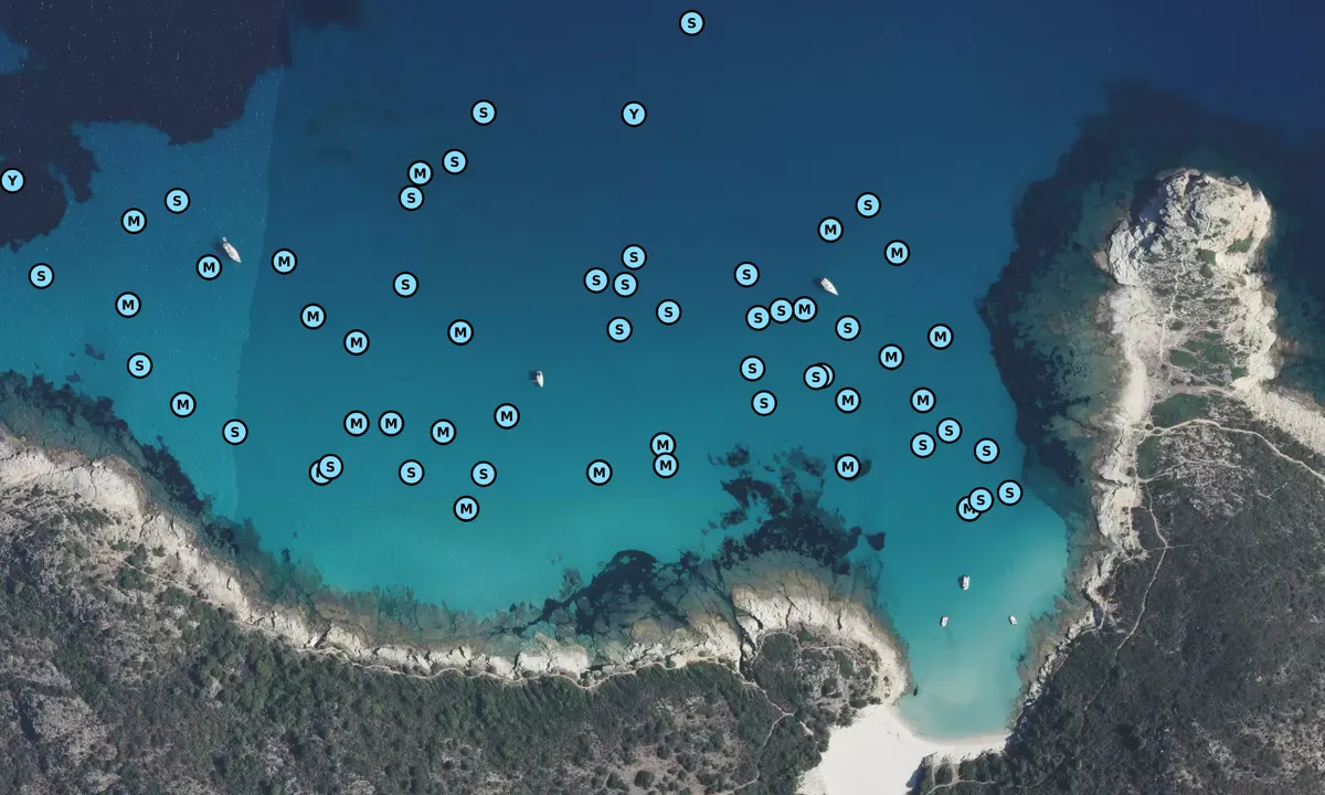 Satelite image of Plage du petit Lotu
