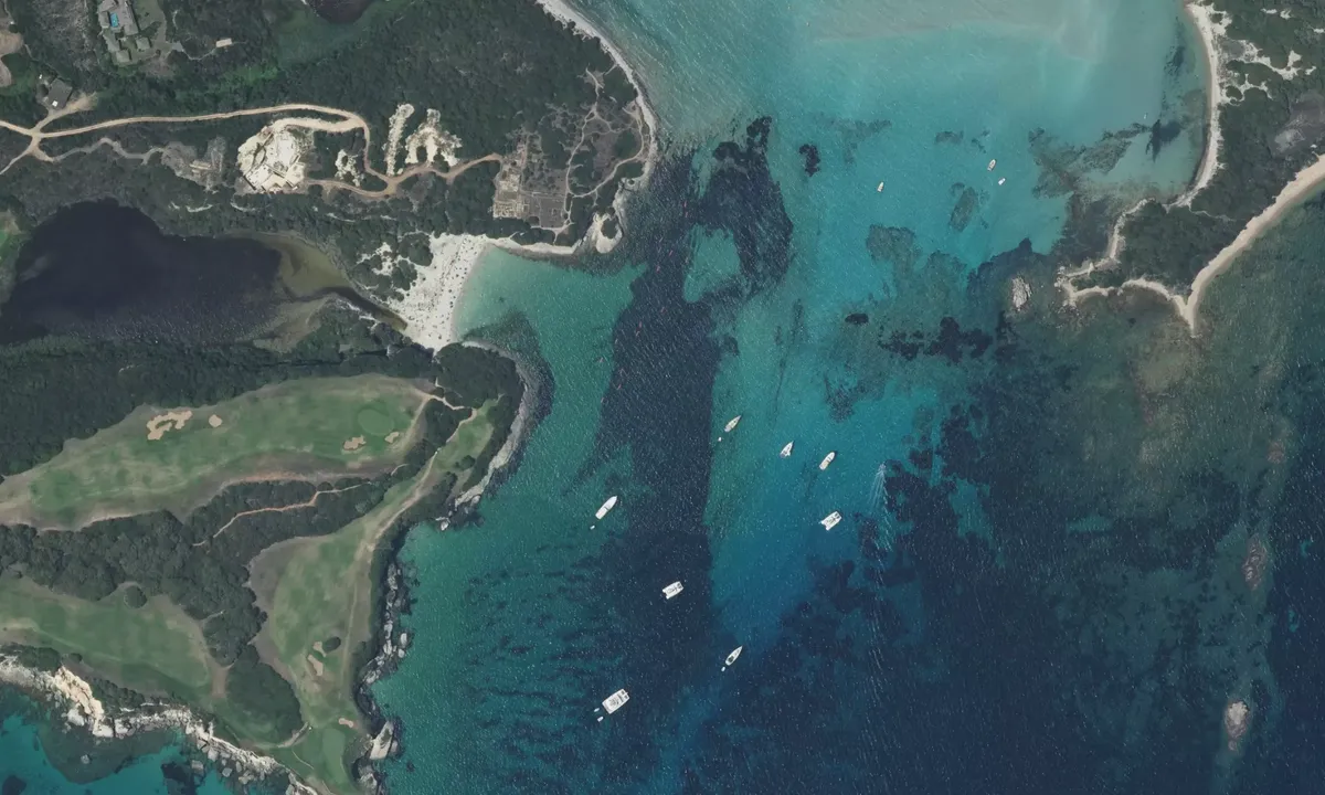 Flyfoto av Plage du petit Spérone