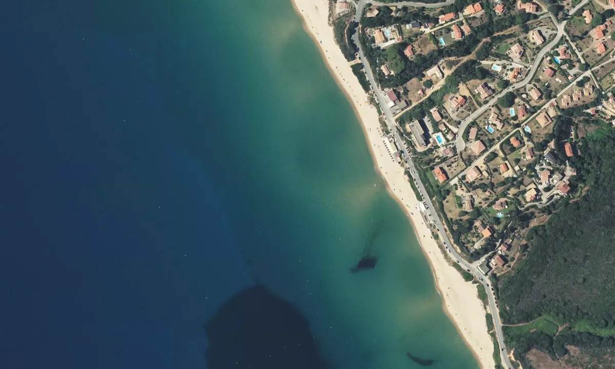 Flyfoto av Plage du Santana