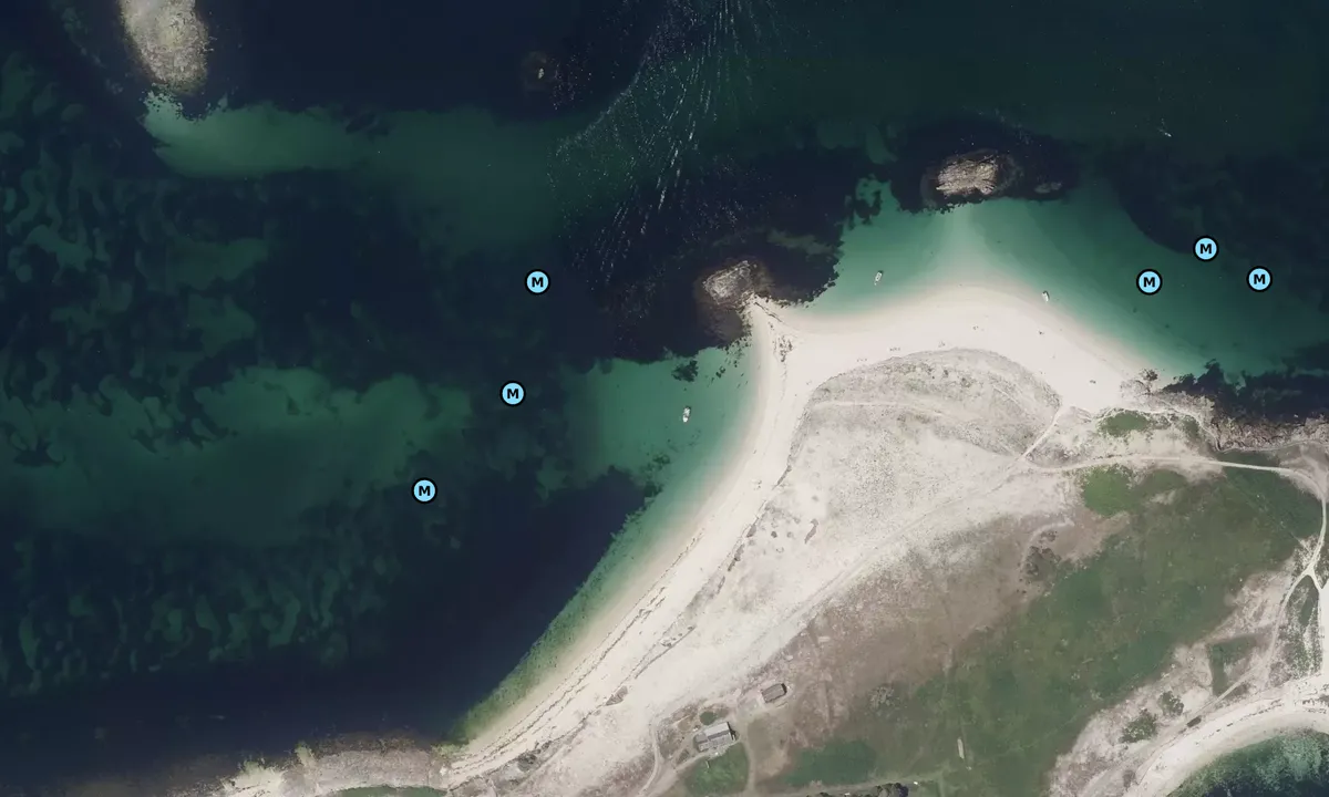 Satelite image of Plage Saint-Nicolas